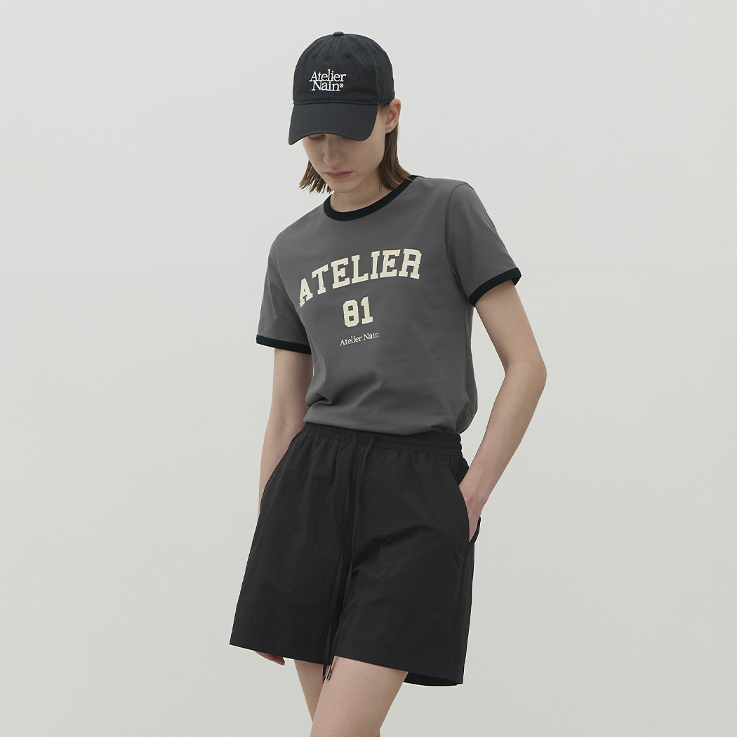 （T-6806）ATELIER NUMBERING COLOR TEE