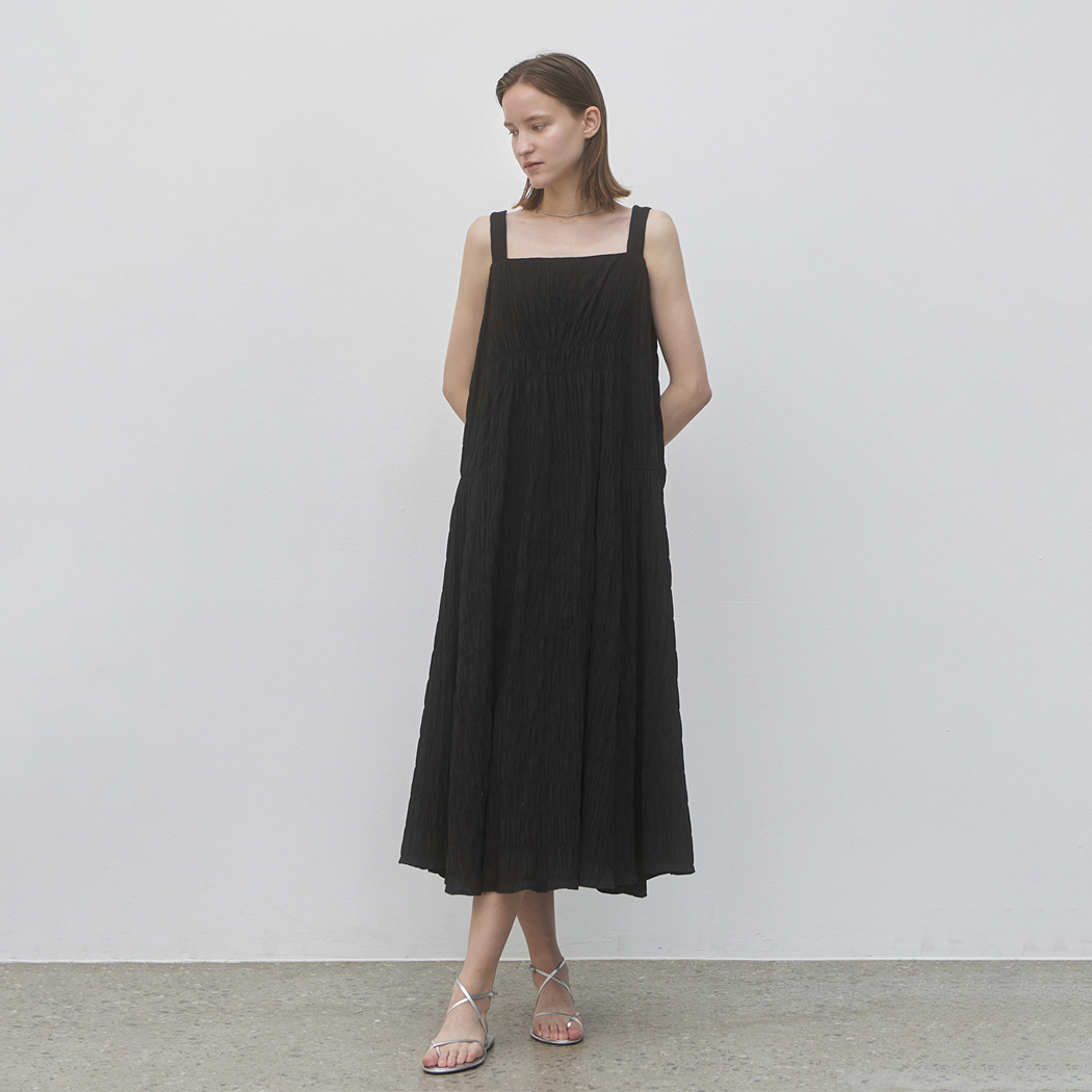 （OP-6201）ROSIE SHIRRING LONG DRESS