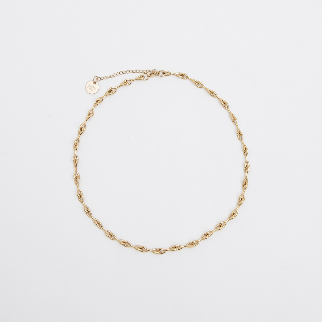 （N-866）PEANUT CHAIN NECKLACE