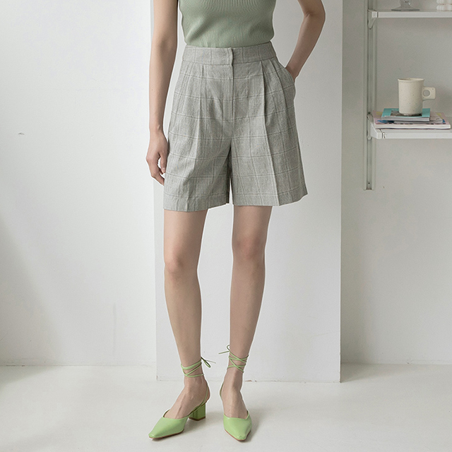 （PT-4602）カップチェックセットアップ5部パンツ