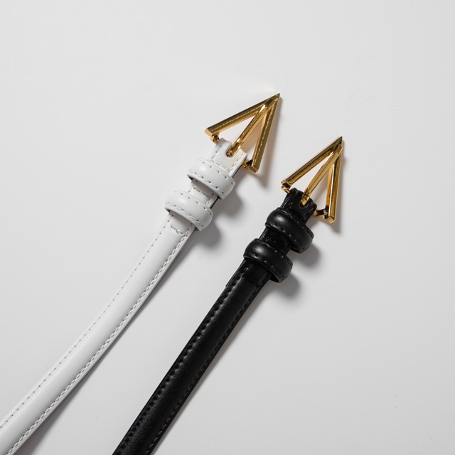 （BT-0011）スリムトライアングルバックルベルト