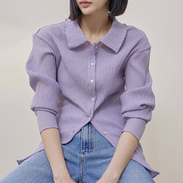 （BL-3984）アンドレスリンクルブラウス