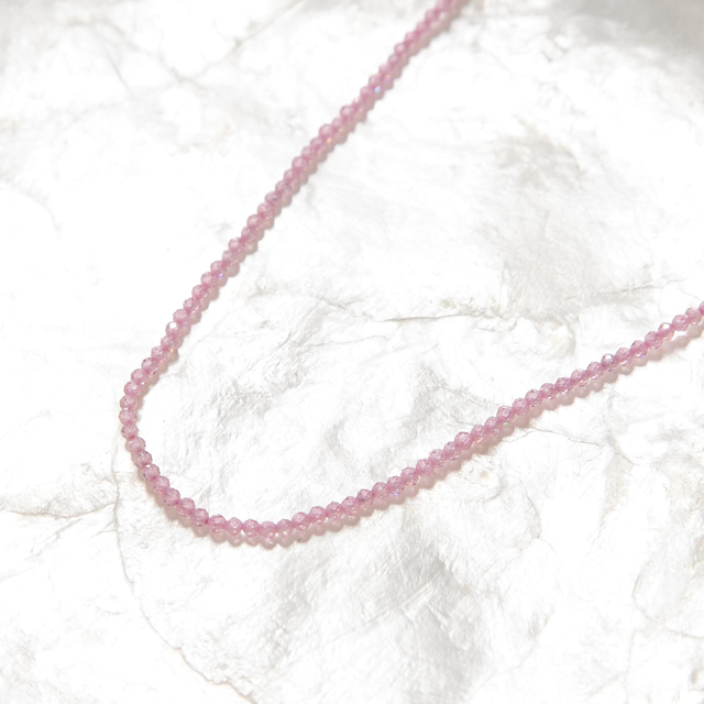 （N-827）シャインビーズネックレス