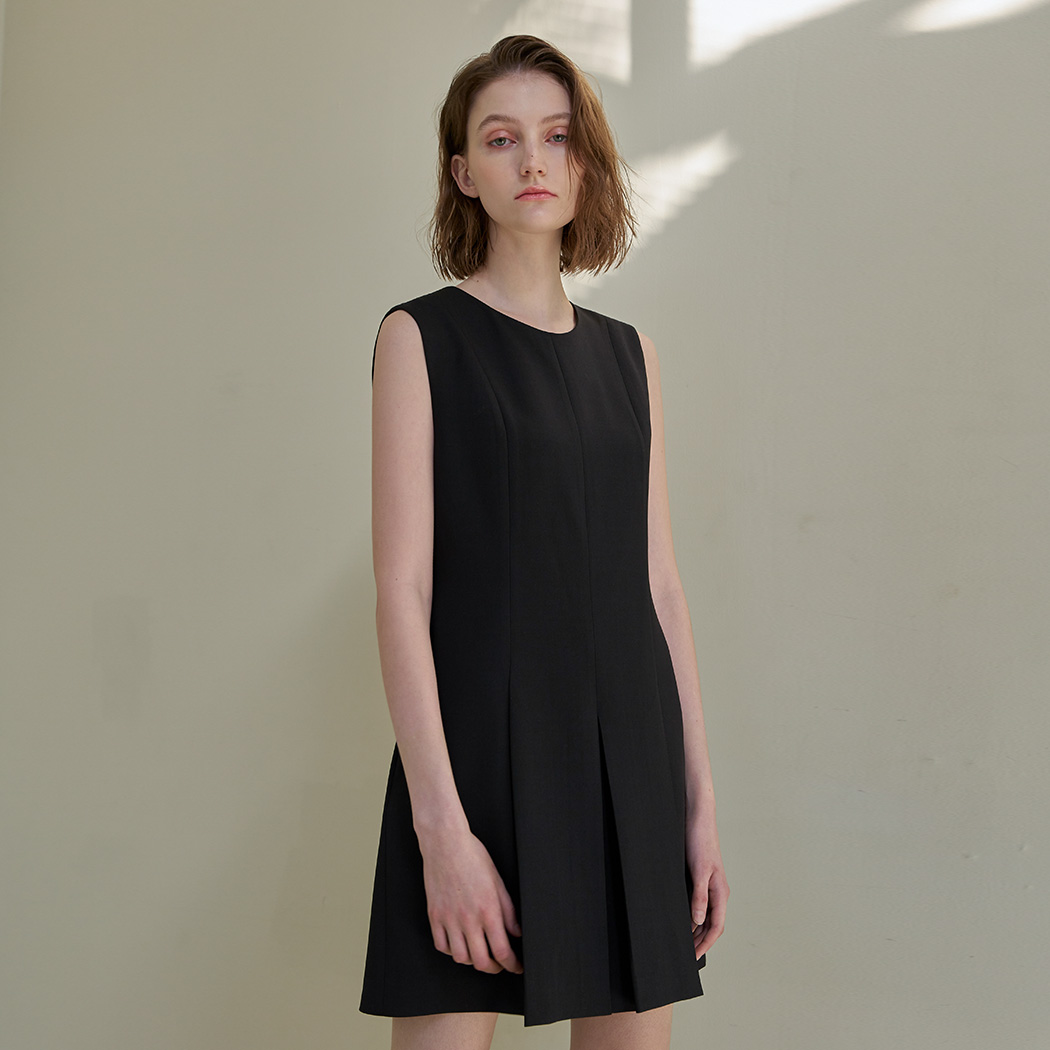 (OP-6019)エイミープリーツミニレイヤードワンピース