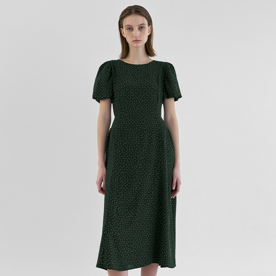 (OP-6051)ガーデンプリンセスボリュームマキシワンピース