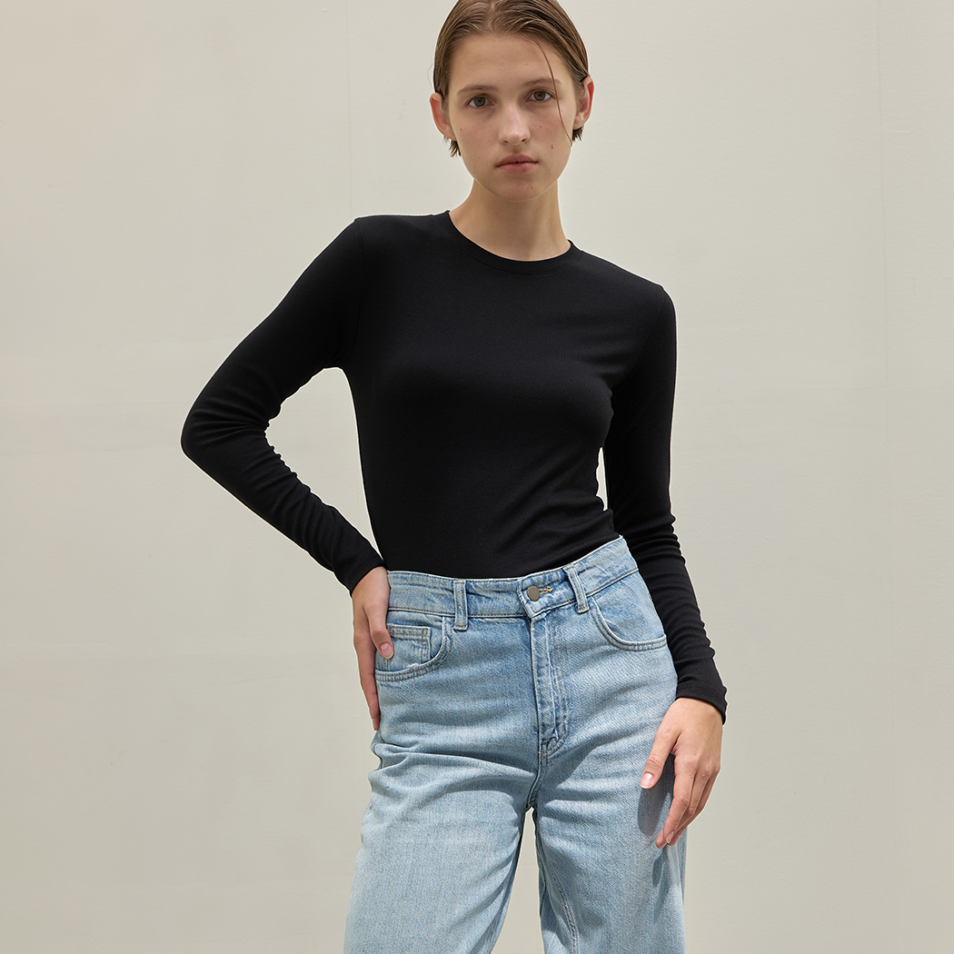 （ZNT-6745）SIGNATURE BASIC LIGHT SLIM TEE