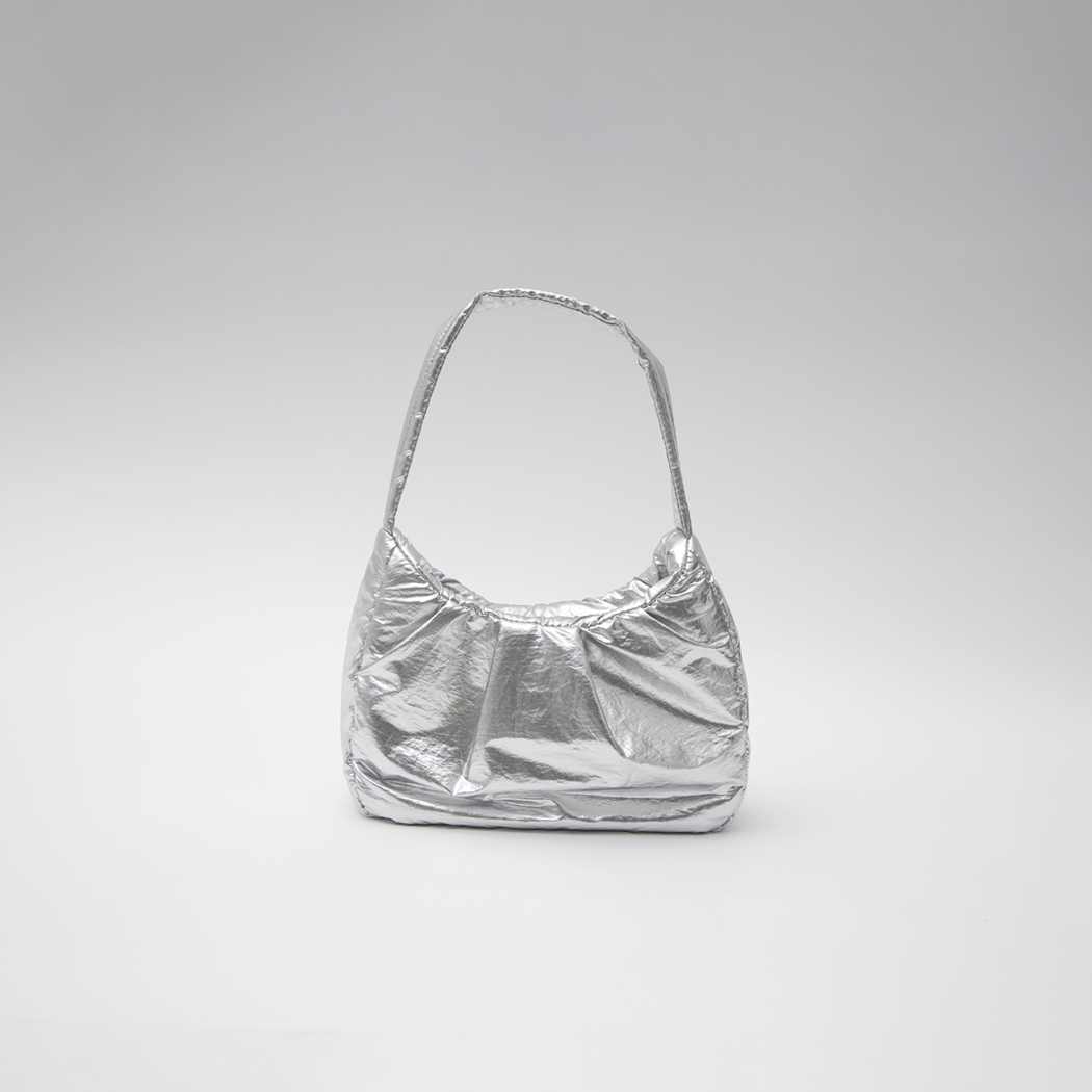 （ZB-2415）SILVER SQUARE TOTE BAG