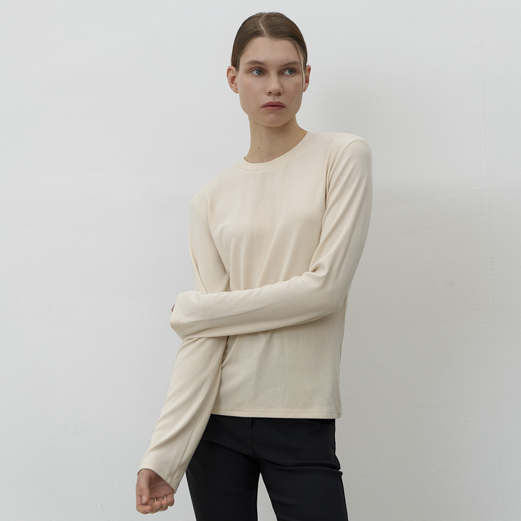 （ZT-6873）ESSENTIAL SOFT BASIC ROUND TEE