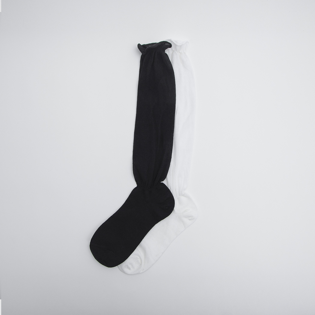 （Z-SC-0034）SHIRRING KNEE SOCKS