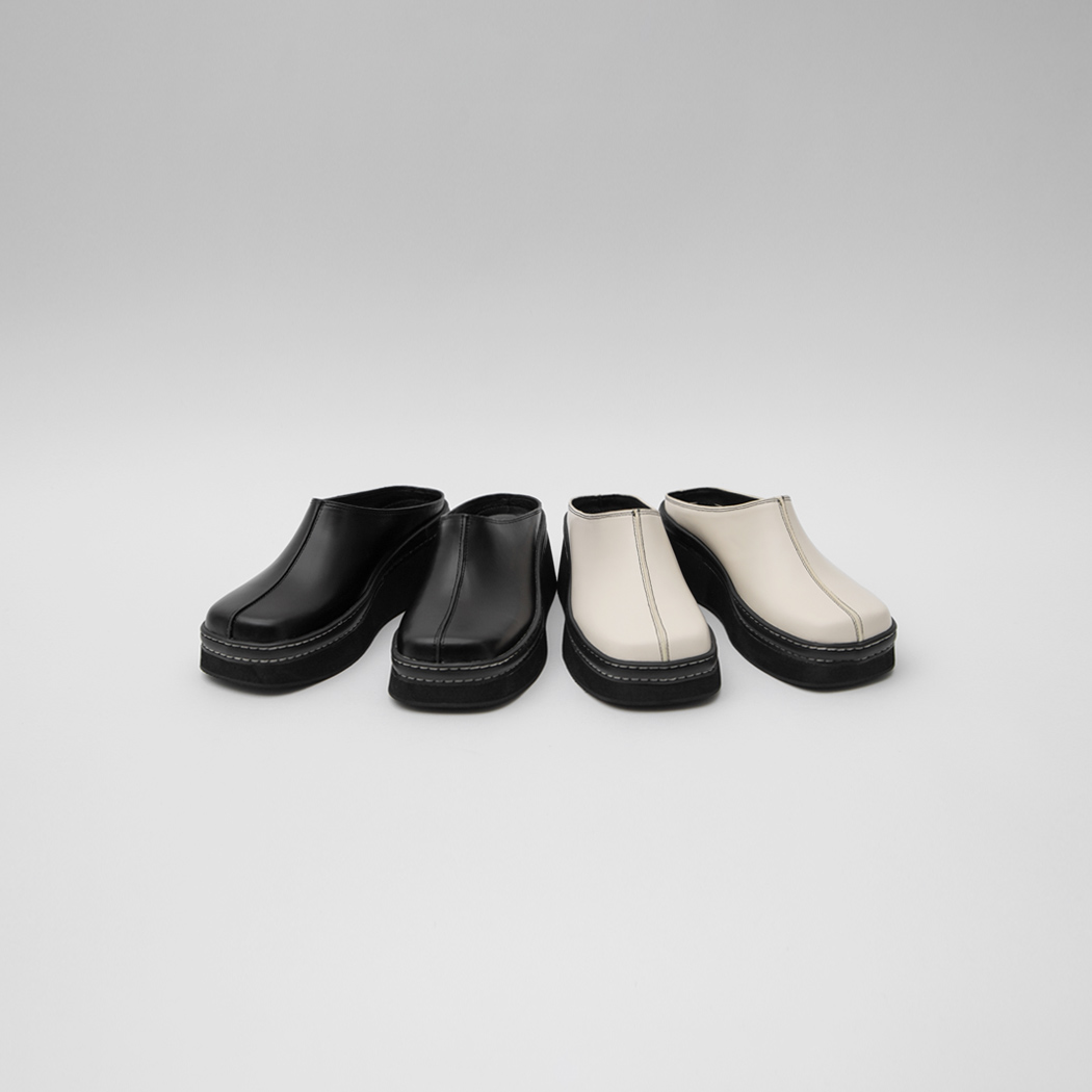 （SH-3414）STITCH CHUNKY MULE