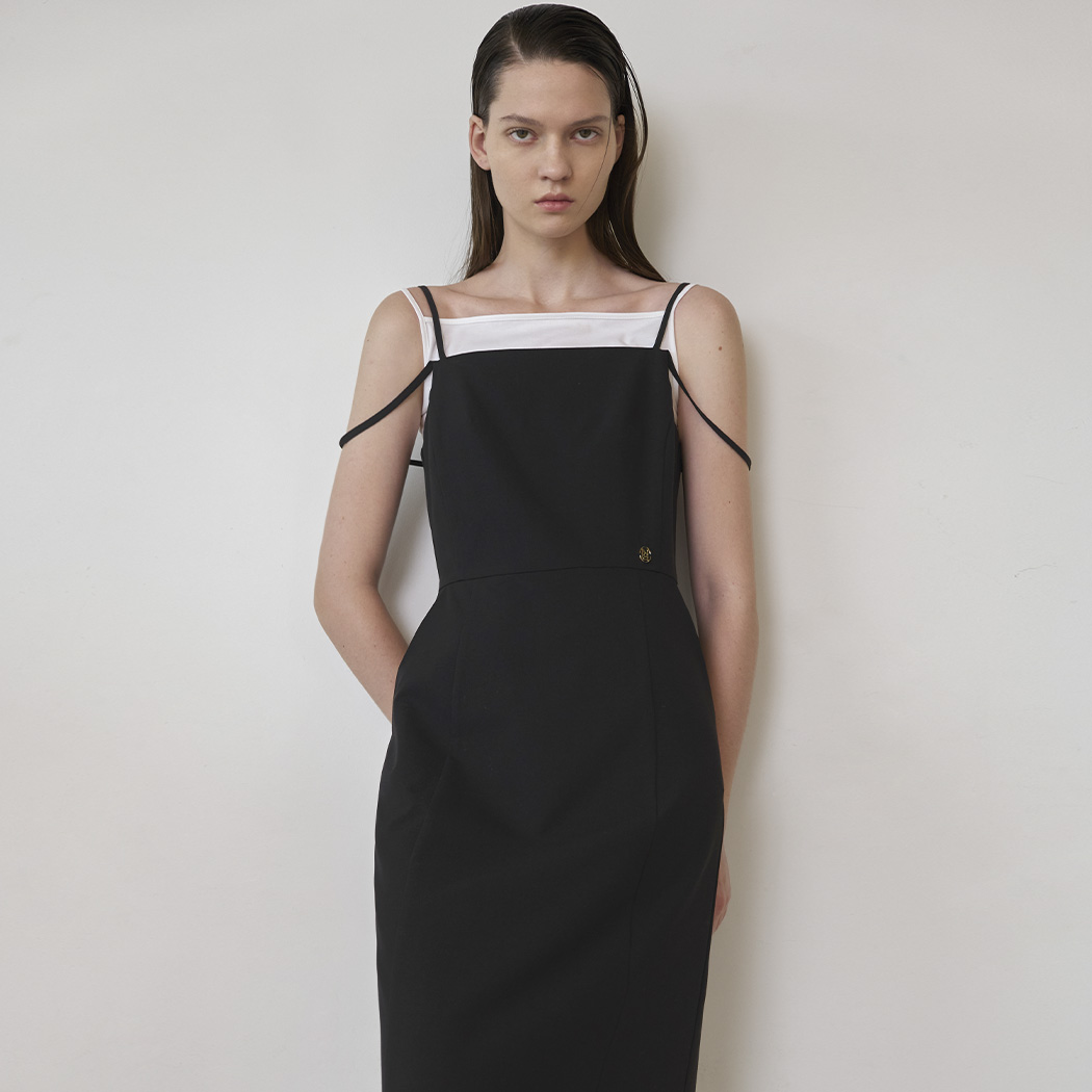 （OP-6131）DAHLIA STRAP LAYERED DRESS