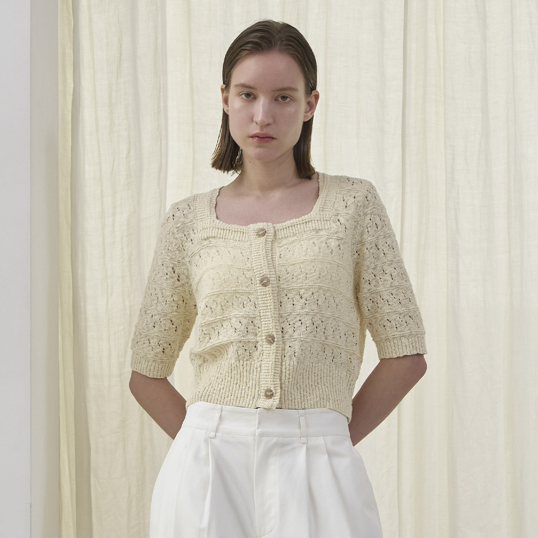（CD-2117）SANDY SCASHI KNIT CARDIGAN