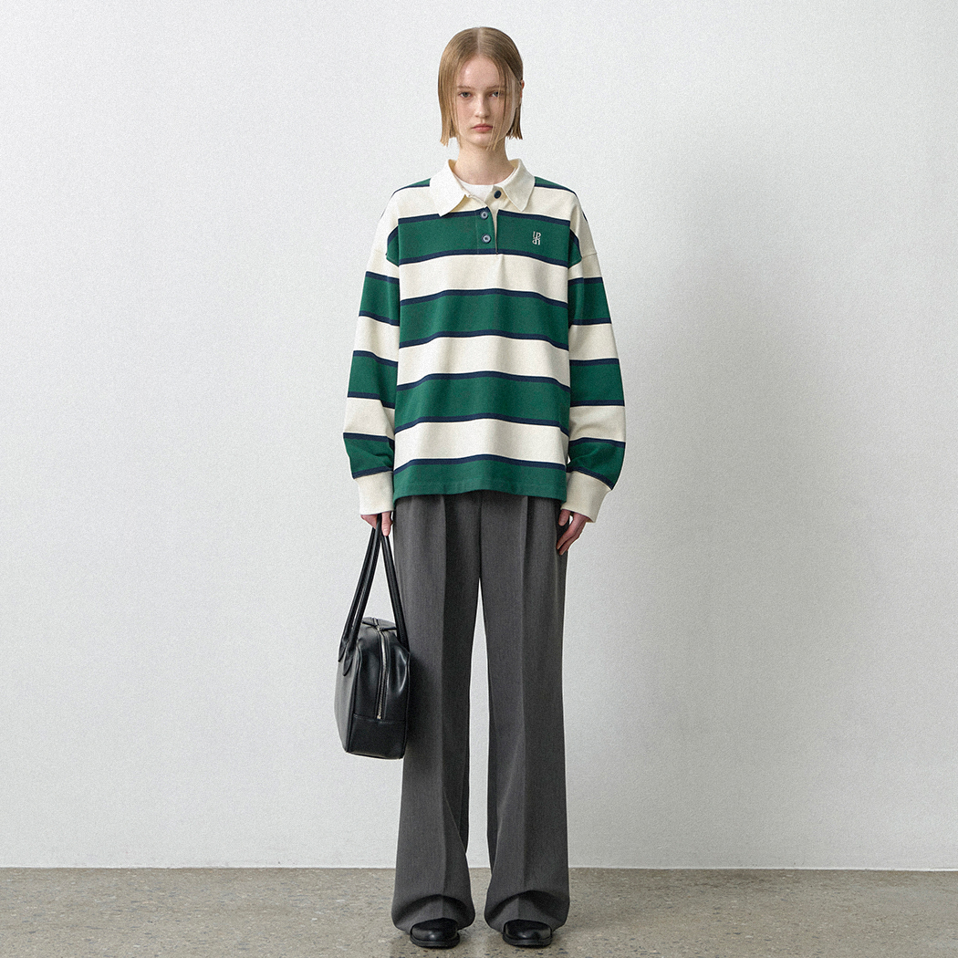 （T-7002）ESSENTIAL STRIPE TEE