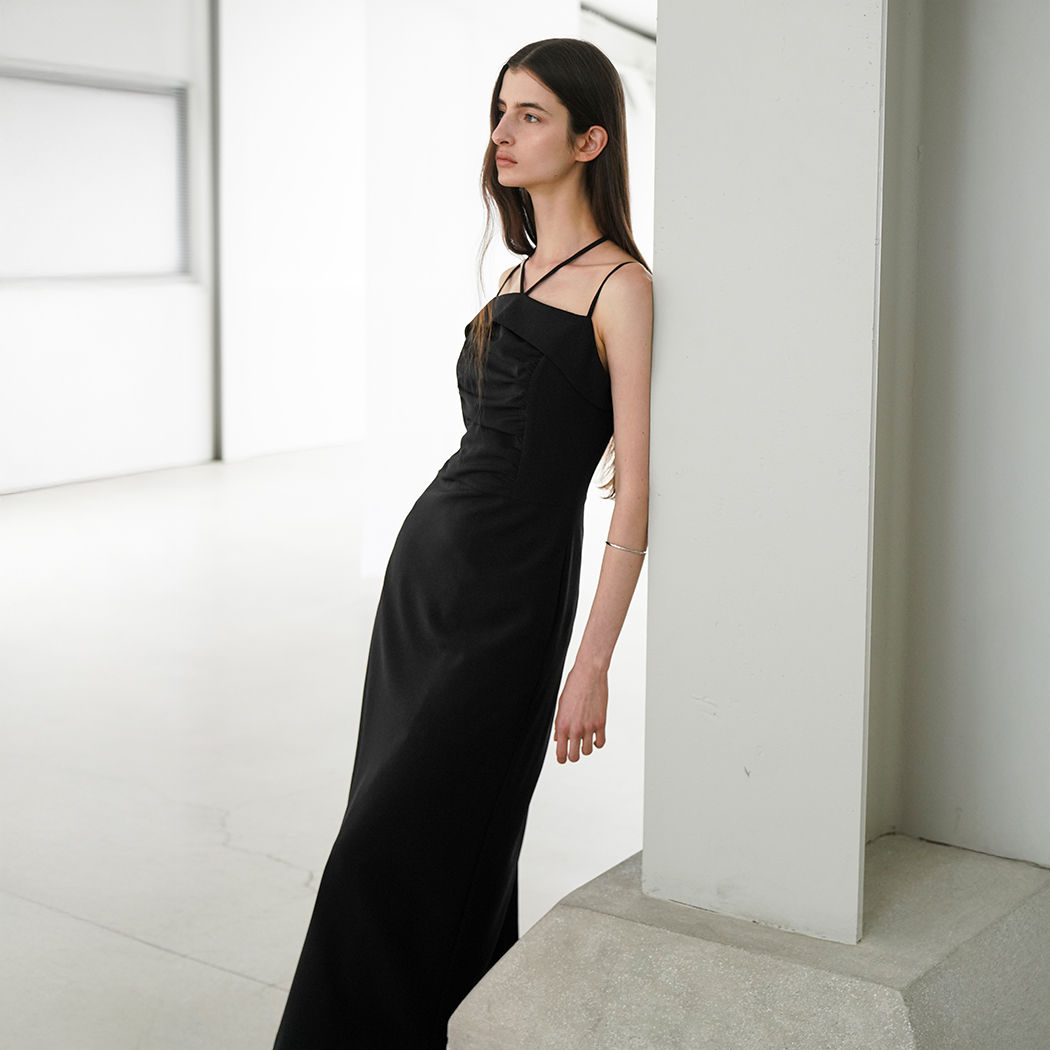 （OP-6283）LUNA SLIM LONG DRESS