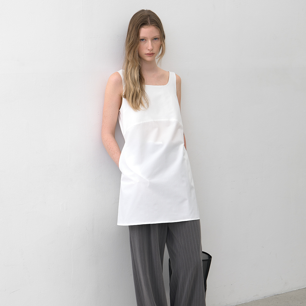 （BL-4327）ESSENTIAL NORA SET-UP BLOUSE
