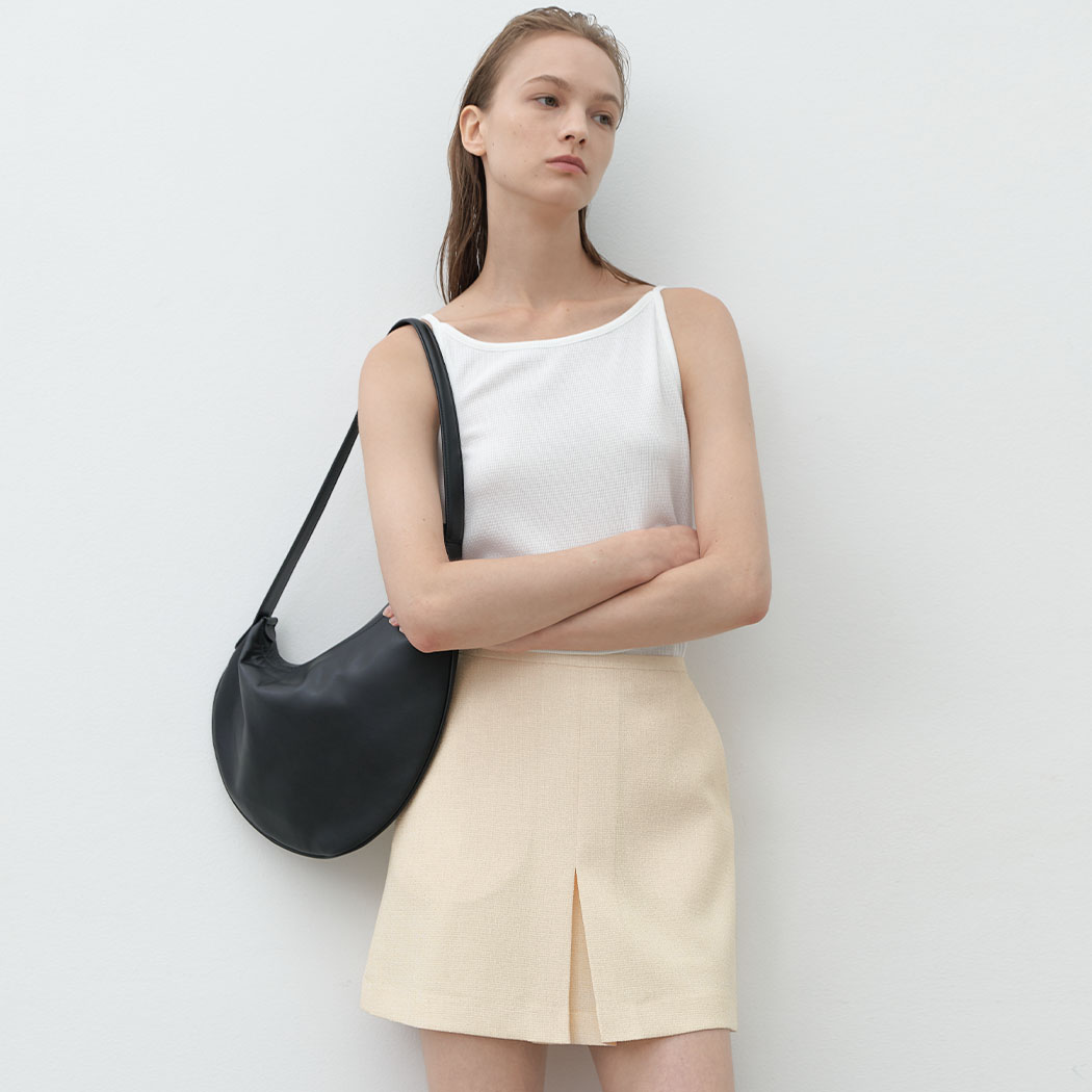 （SK-5019）SUMMER TWEED SET-UP SKIRT