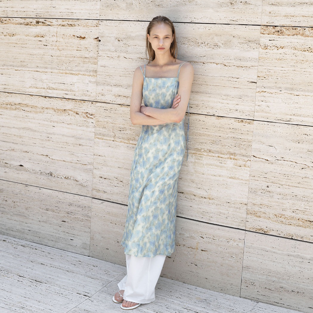 （OP-6293）ELLIE SLEEVELESS PRINT DRESS