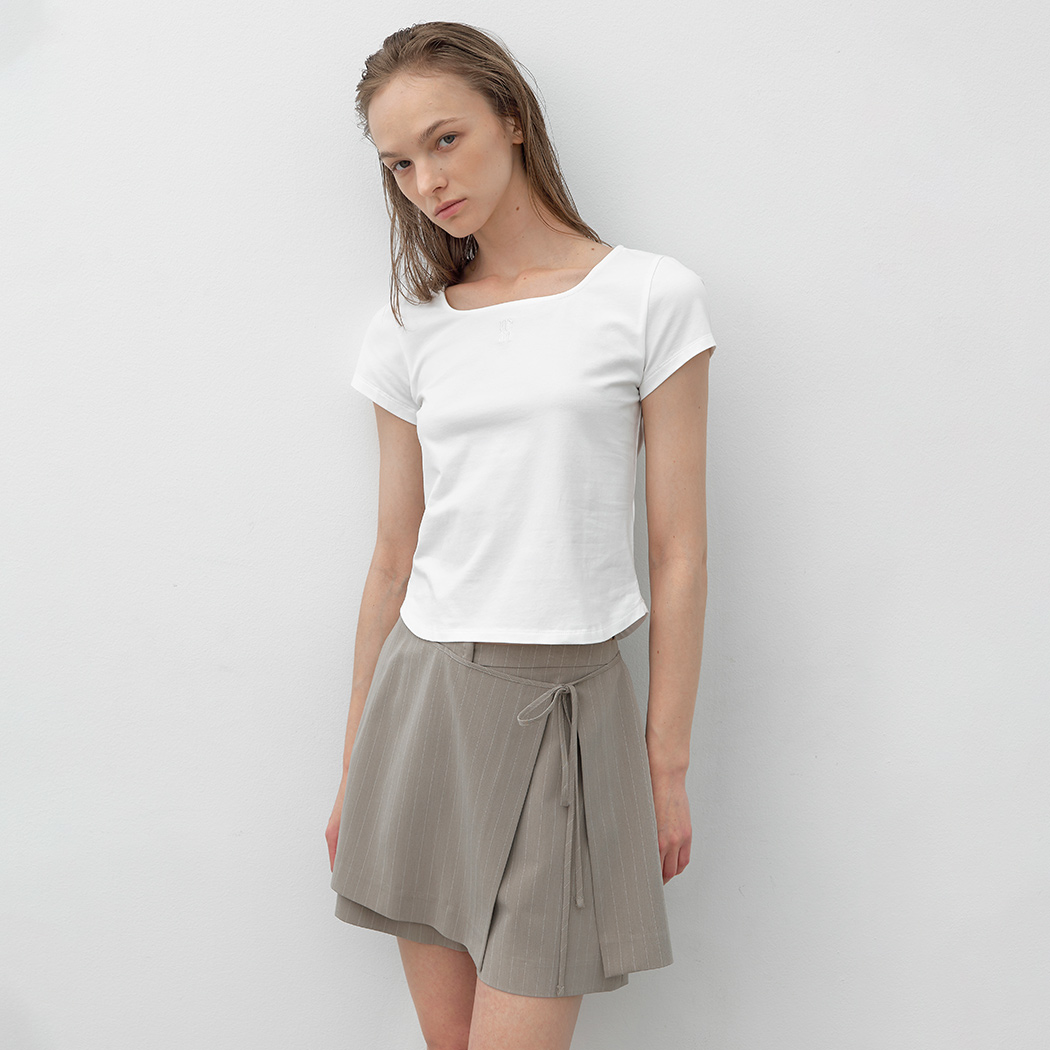 （PT-5649）TALIA WRAP SKIRT PANTS