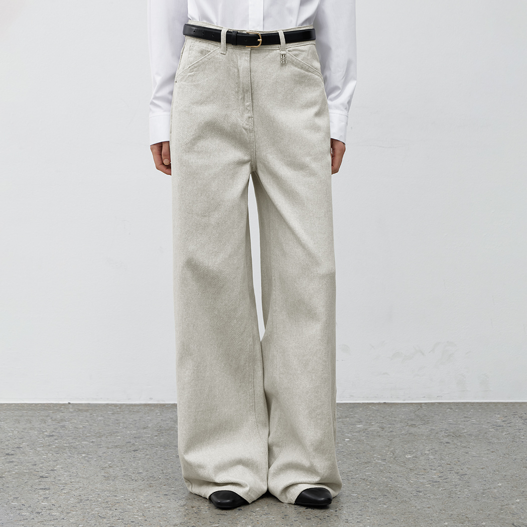 （Z-PT-5628）ESSENTIAL PIGMENT WIDE PANTS