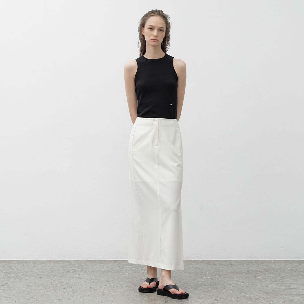 （SK-5022）ESSENTIAL TAS SET-UP LONG SKIRT
