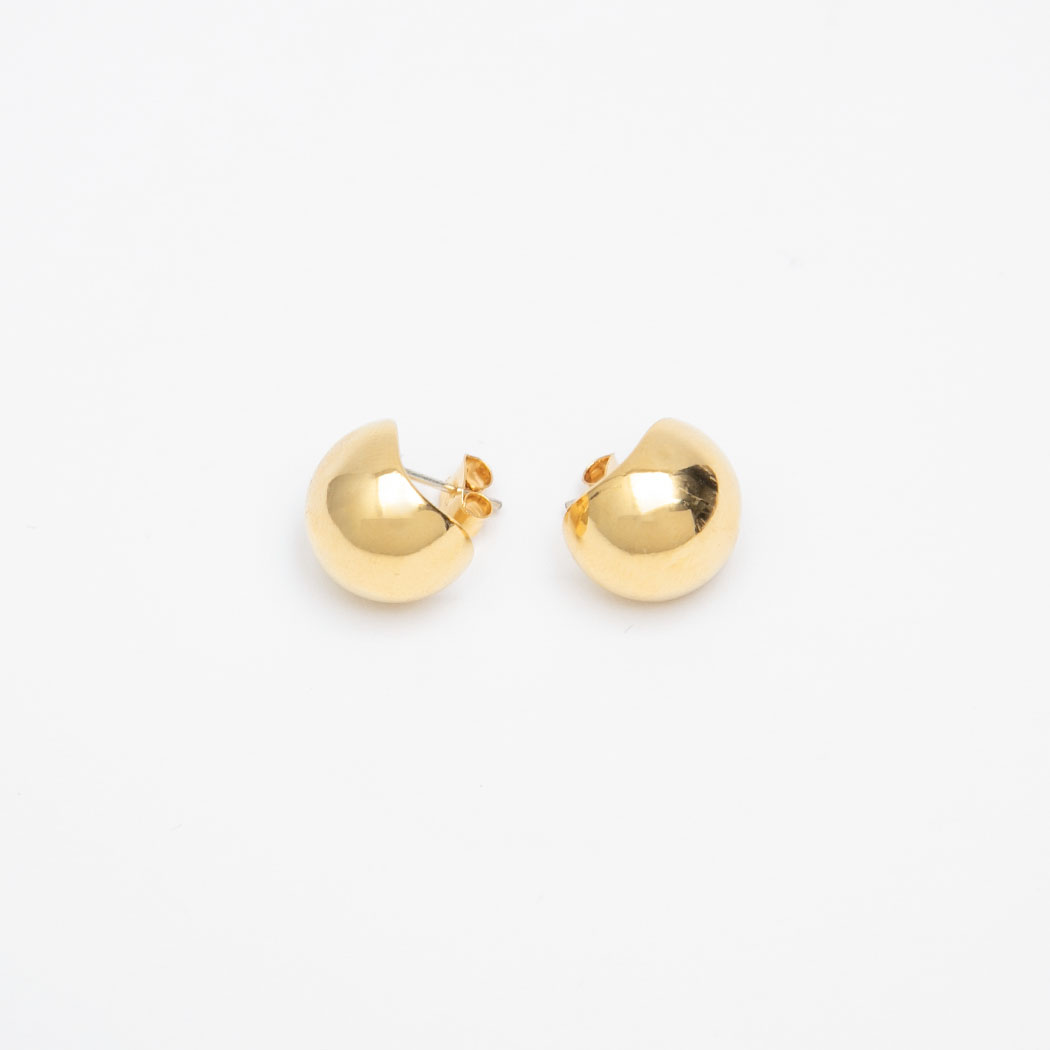 （E-1600）BALL PEBBLE EARRING