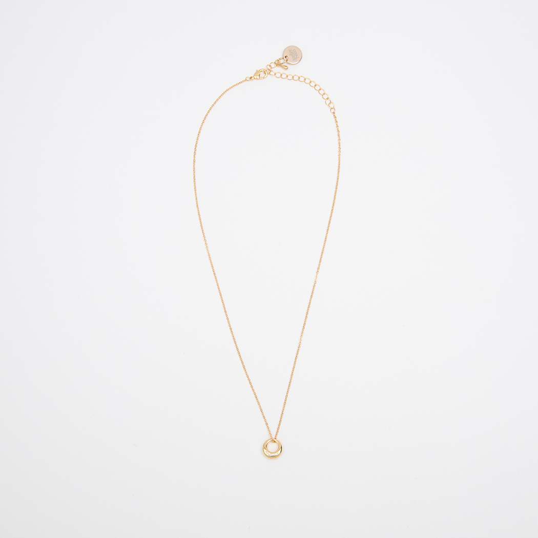 （N-873）DONUT PENDANT NECKLACE