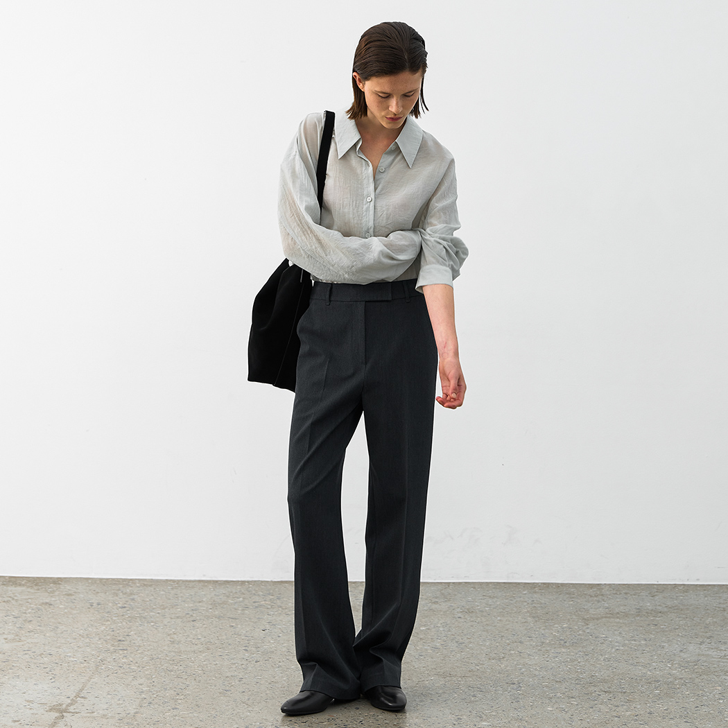 （PT-5694）ESSENTIAL STRAIGHT FIT PANTS