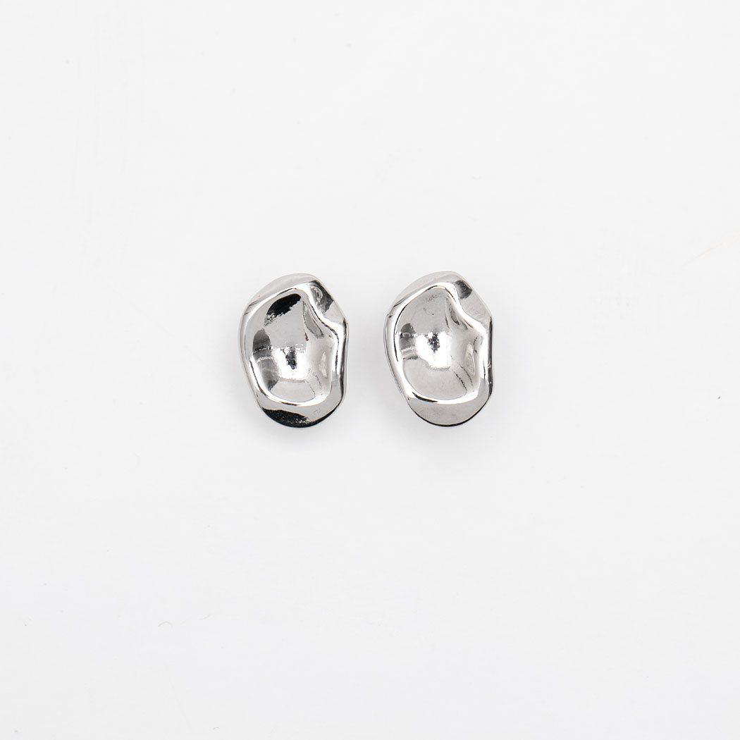 （E-1602）FLAT CRACK EARRING