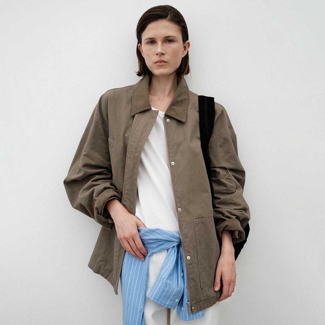 （CT-1467）CORA CORDUROY COTTON JACKET