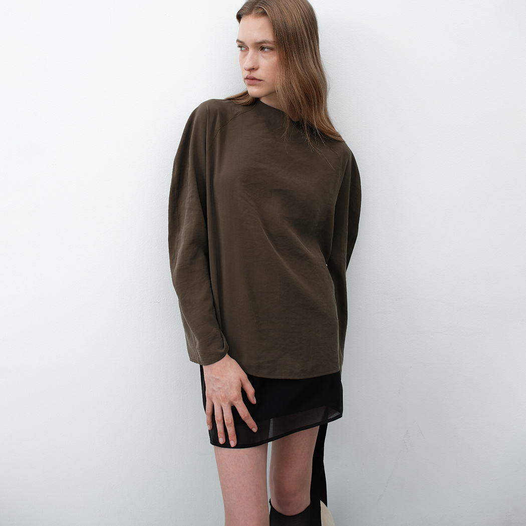 （BL-4374）RAGLAN VOLUME SLEEVE BLOUSE