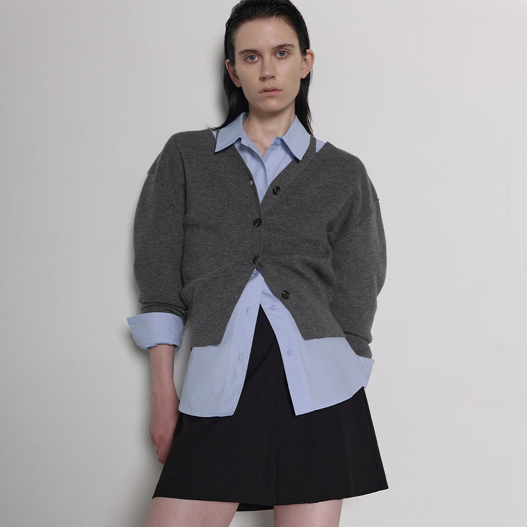 （Z-CD-2069）LOWELL CUTOUT KNIT CARDIGAN