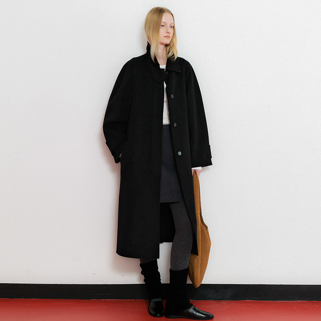 （CT-1461）HANDMADE BALLOON SLEEVES COAT