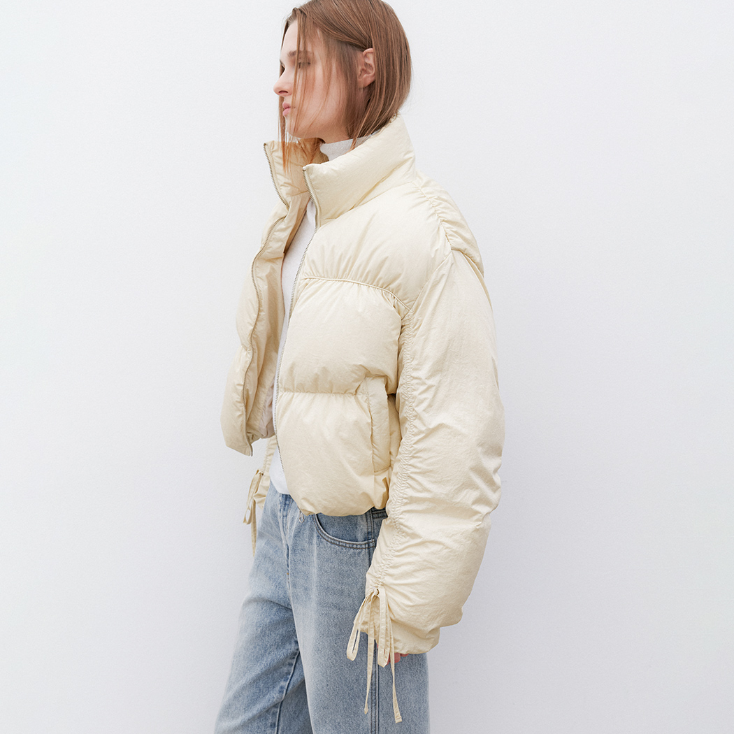 （JP-582）PIPING SHRRING DOWN JUMPER