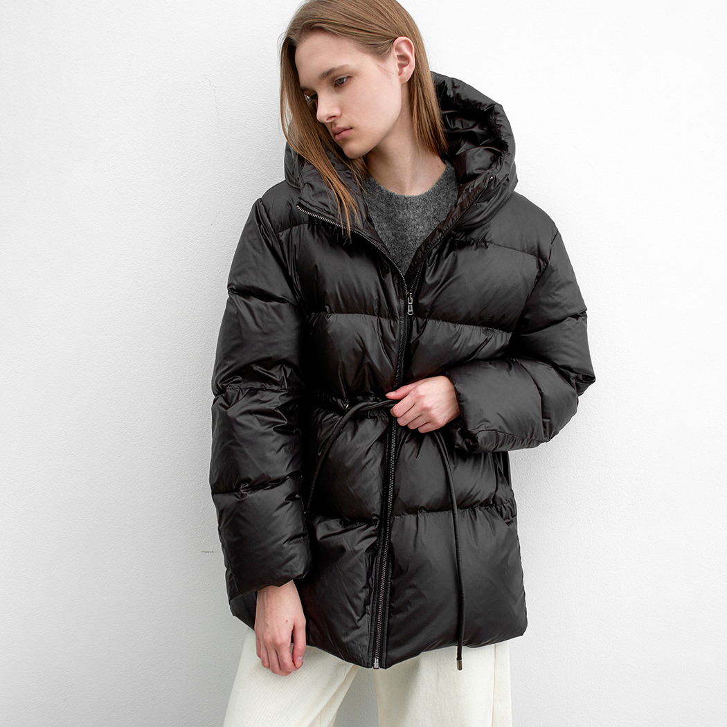 （JP-578）URBAN HOODED STRING DOWN