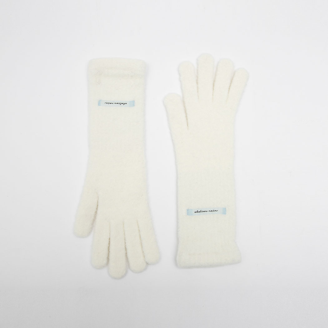 (GV-0008)SOFT BOUCLE GLOVES