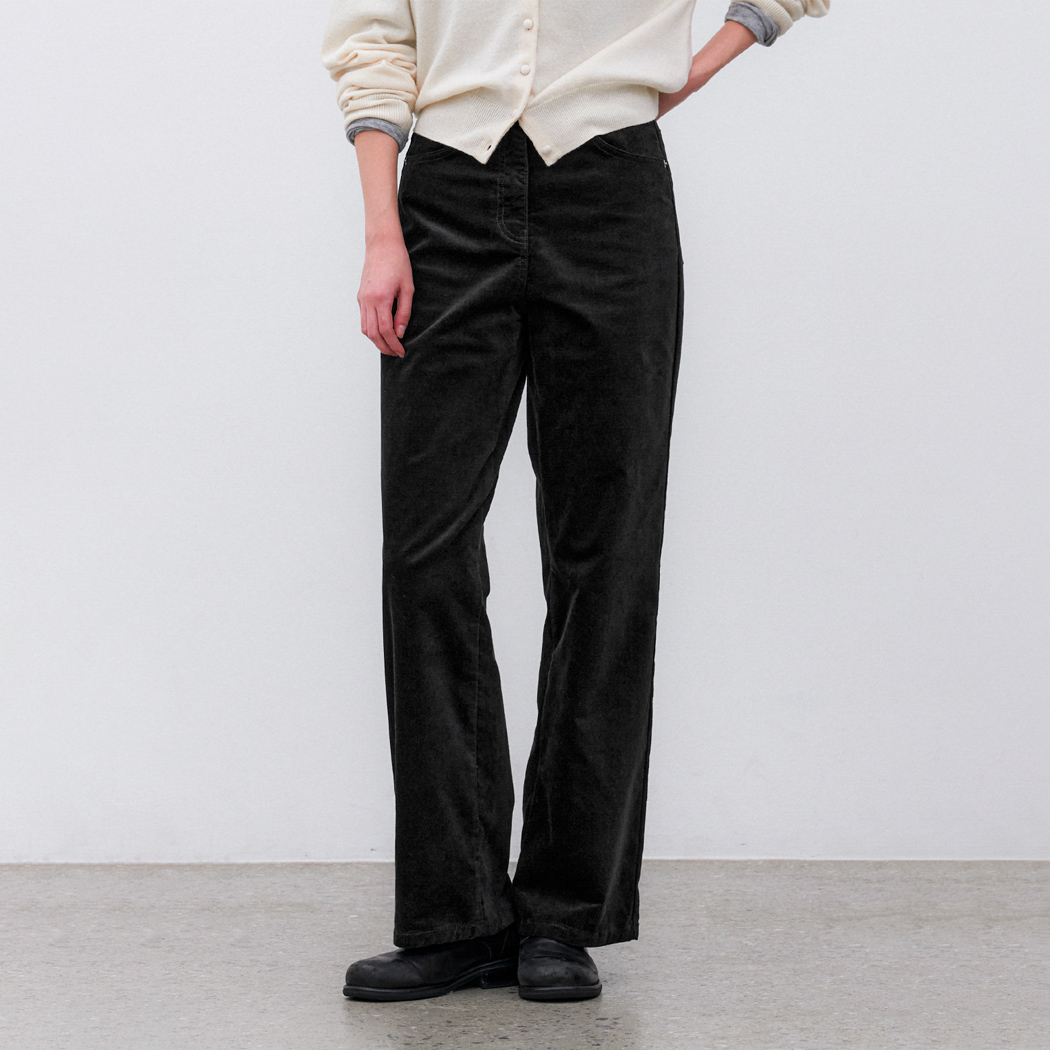 （PT-5726）ESEENTIAL WARM STRAIGHT PANTS