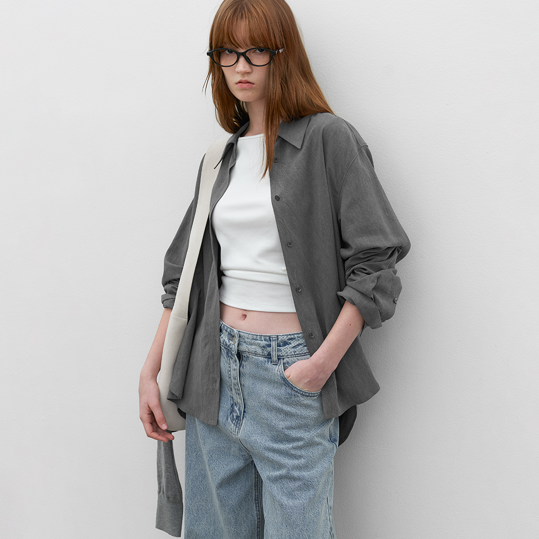 （BL-4403）LYODELL CREASE STANDARD SHIRT