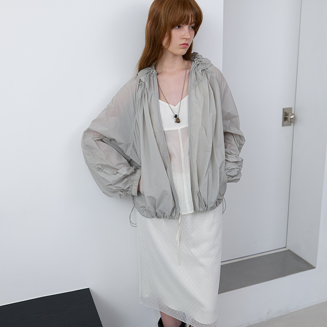 （JP-604）YU SHIRRING OVERSIZED JUMPER