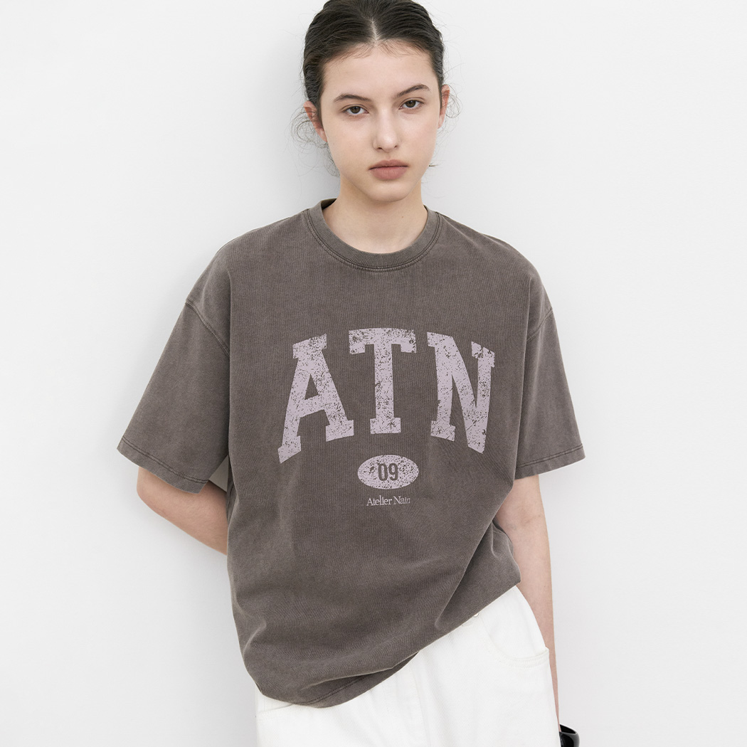 （T-7236）ATN PIGMENT BOXY TEE