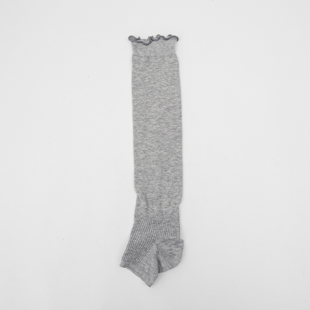 （SC-0053）SHIRRING KNEE WARMMER SOCKS
