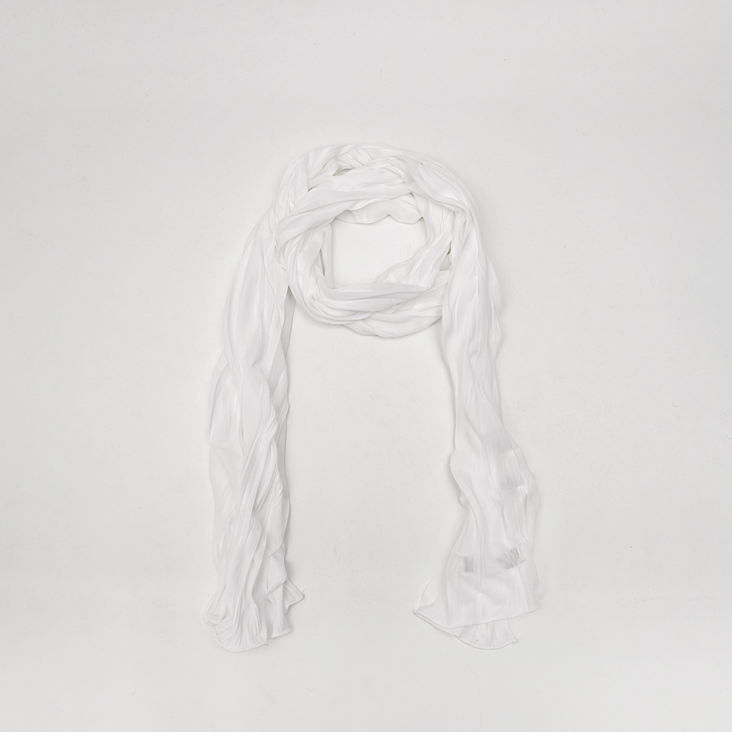 （SF-0010）WRINKLE SHEER SCARF