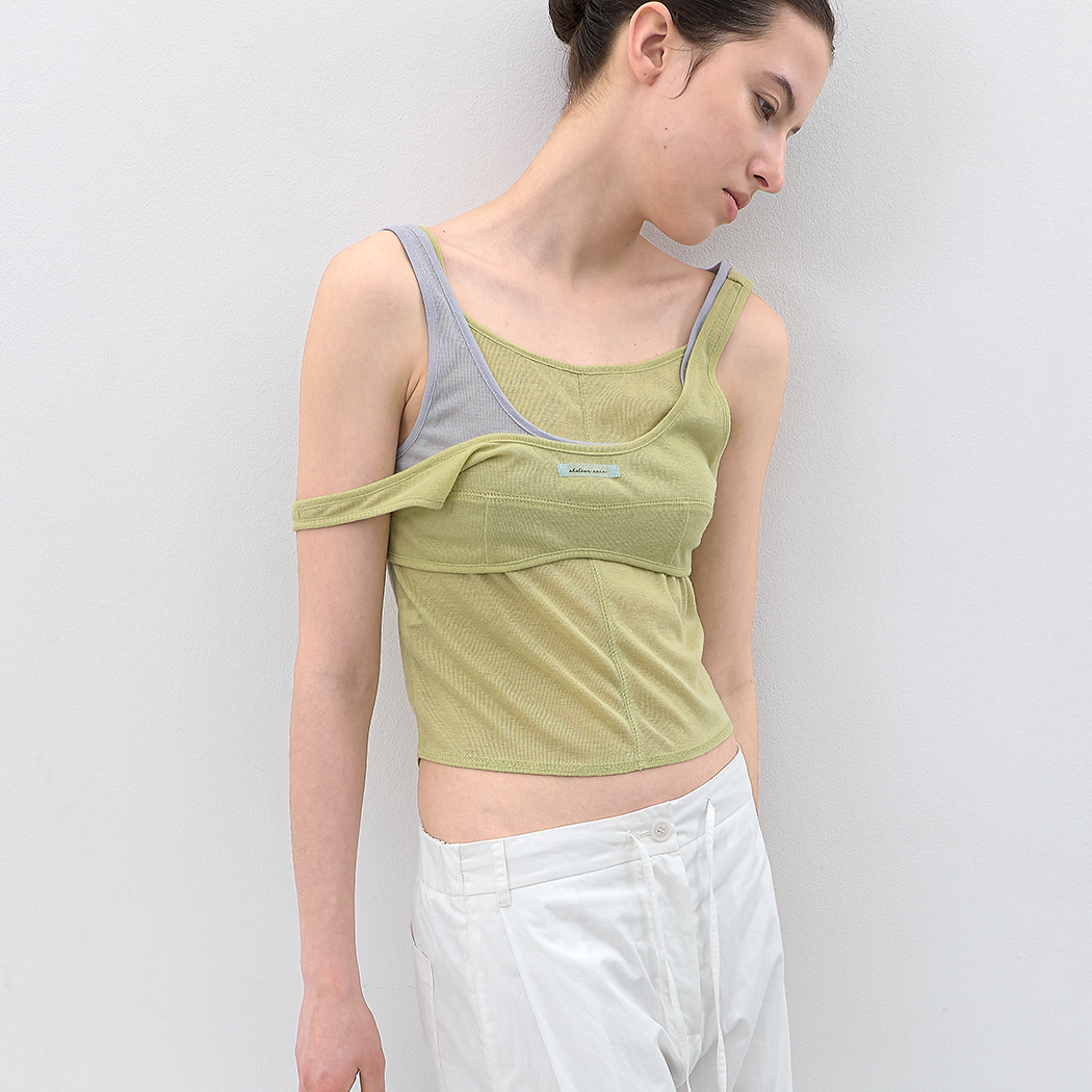 （T-7232）AN BUESTIER LAYERED SLEVELESS