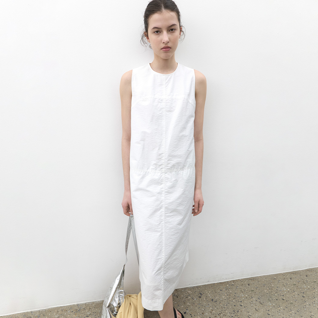 （OP-6334）COTTON HALTERNECK SEMI-A