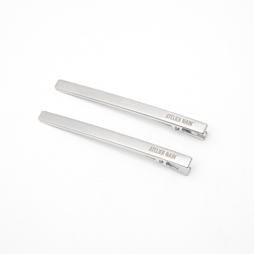 （HC-0060）ATELIER NAIN GOODS LOGO METAL HAIRPIN SET