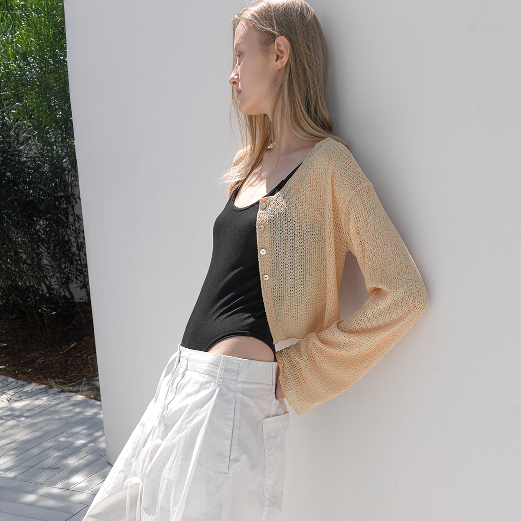 （CD-2269）EMBO LACE COVER-UP CARDIGAN