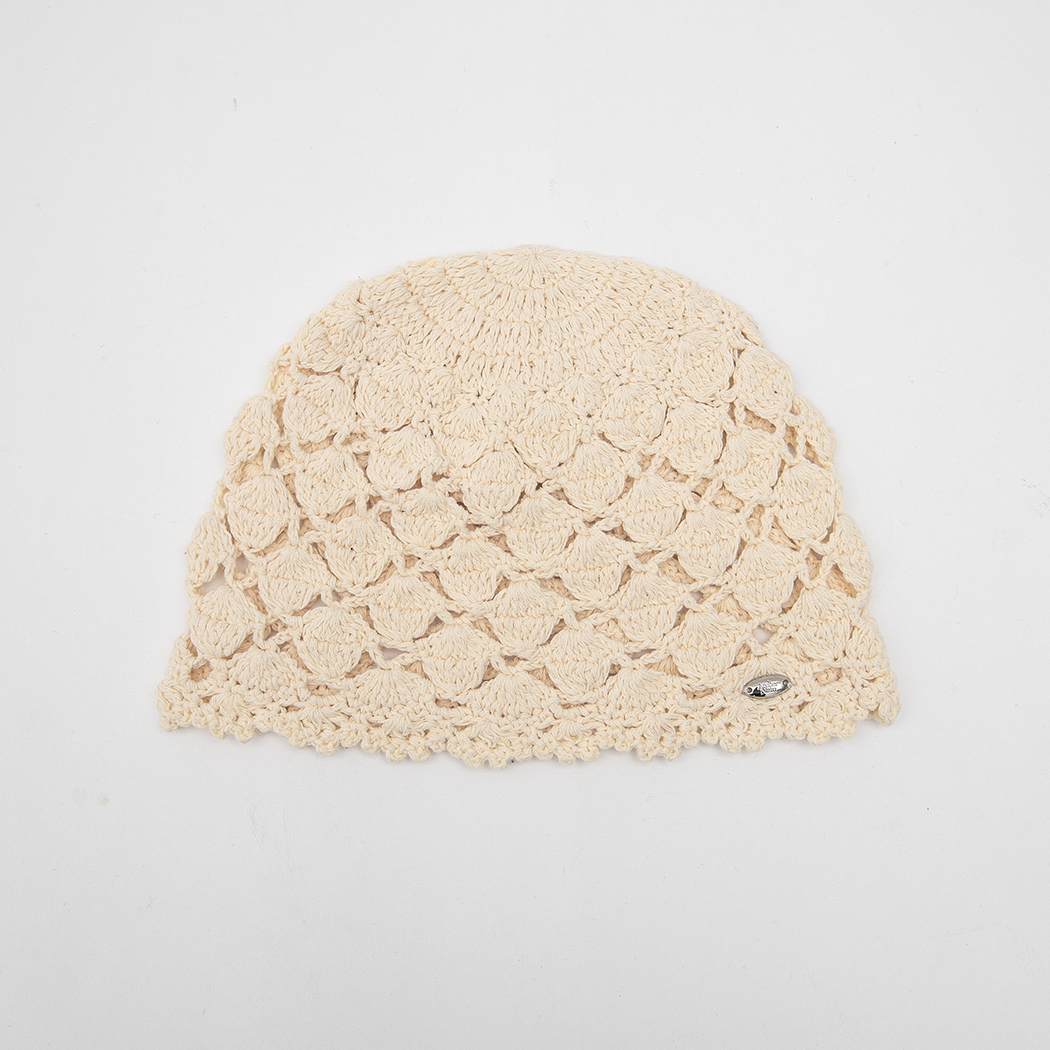 (HA-0062)CROCHET KNIT BEANIE