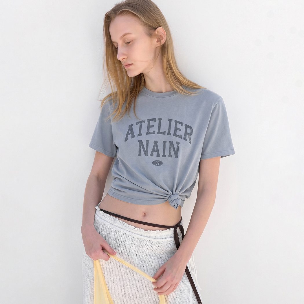 (T-7161)VINTAGE LOGO PIGMENT TEE
