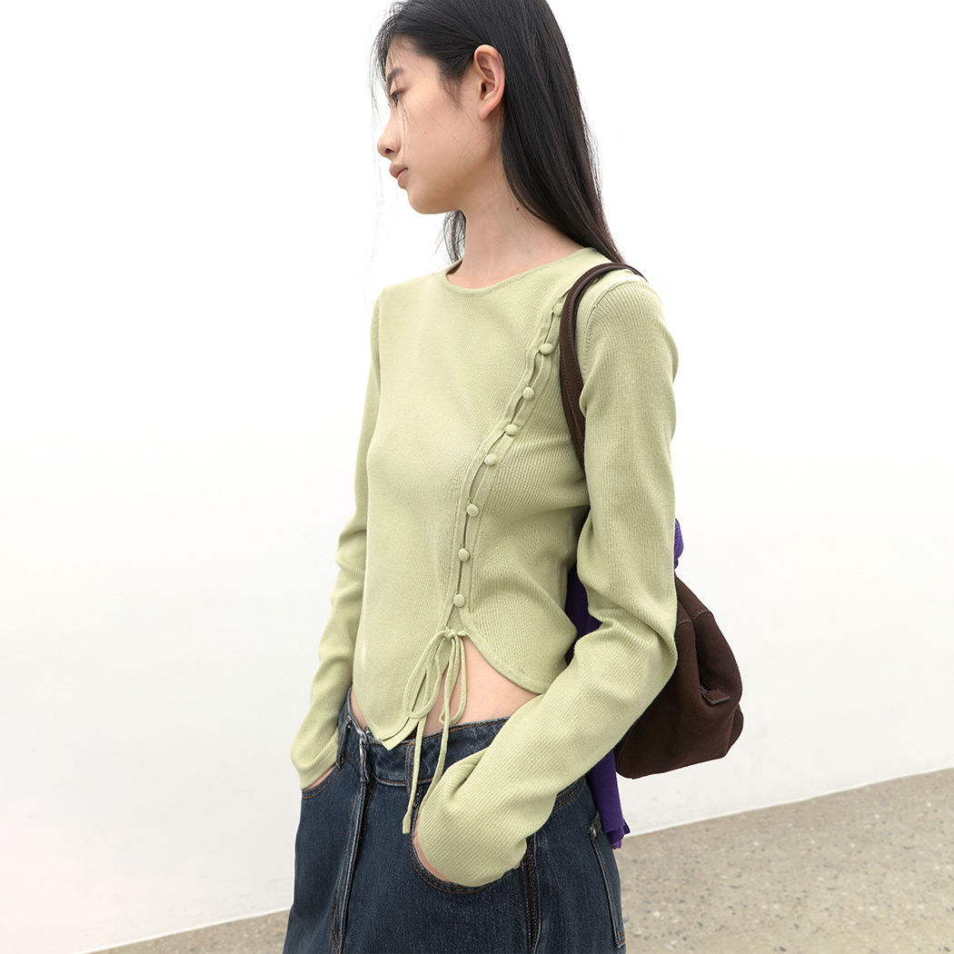 （ZT-7108）PENNY UNBALANCED POINT KNIT