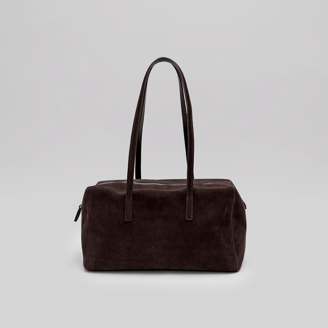 （B-2487）SUEDE SQUARE SHOULDER BAG